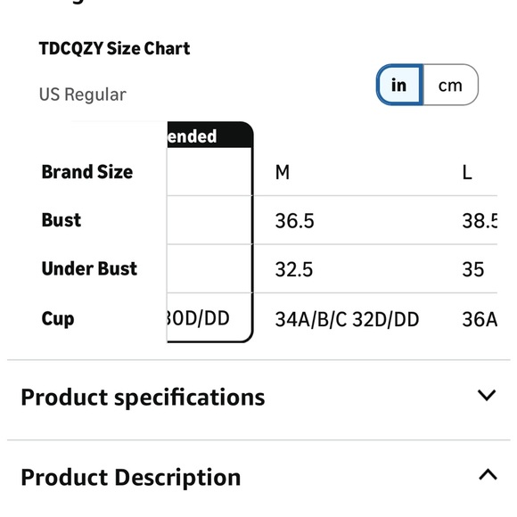 NWT Ruffle Strap Razorback Sports bra. Lite padding.  M - Picture 3 of 10